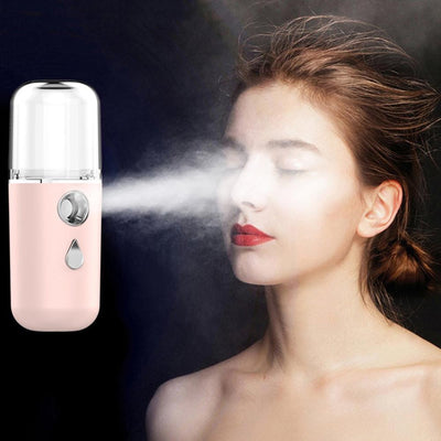 Mini Portable Rechargeable Handheld Facial Steamer - Up|Scale Essentials