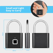 Fingerprint Smart Padlock - Up|Scale Essentials